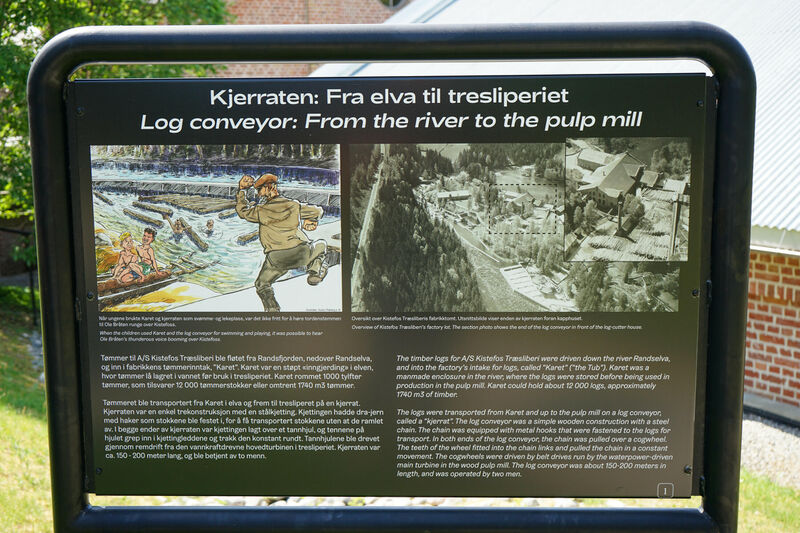 Historien har tydelige spor på museet.