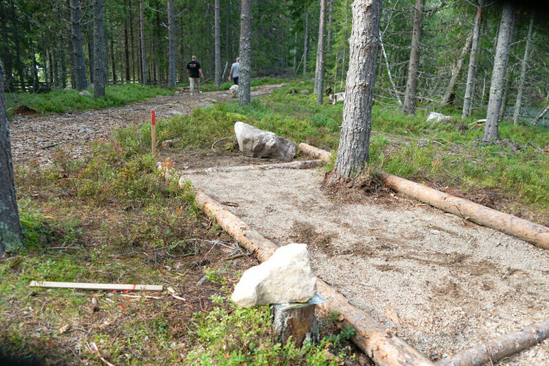 Løypa er lett og gå og passer perfekt lavterskel aktivitet. 