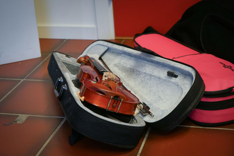 SpareBank 1-stiftelsen Gran har bidratt til at musikantene har gode musikk instrument. 