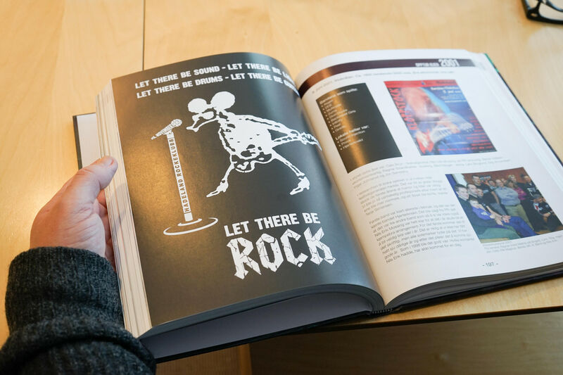 Rockemusa er den uoffiselle logoen til Hadeland Rockeklubb. 