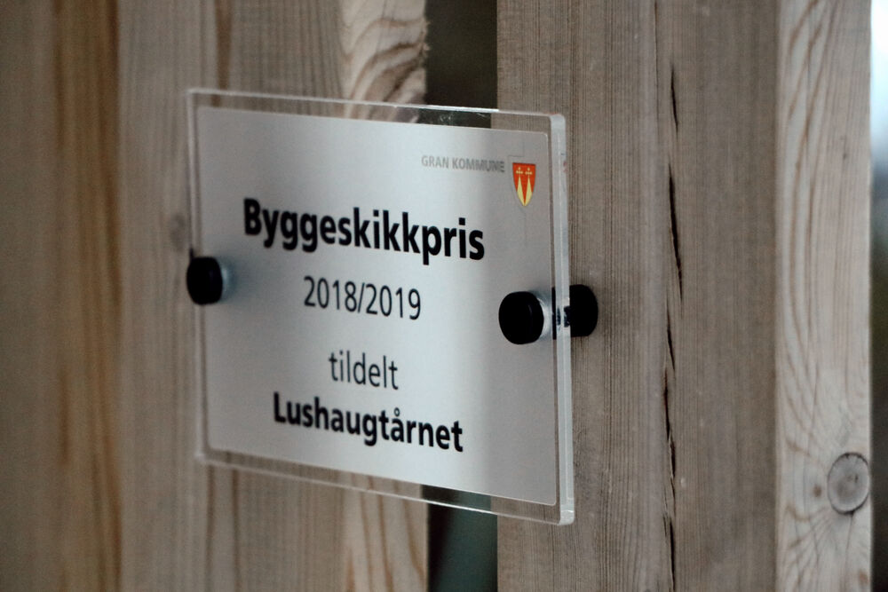 PRISVINNENDE ARKITEKTUR: Både Lushaughytta og Lushaugtårnet har begge mottatt den gjeve Byggeskikkprisen, begrunnet av innovative, bærekraftige og solide løsninger.